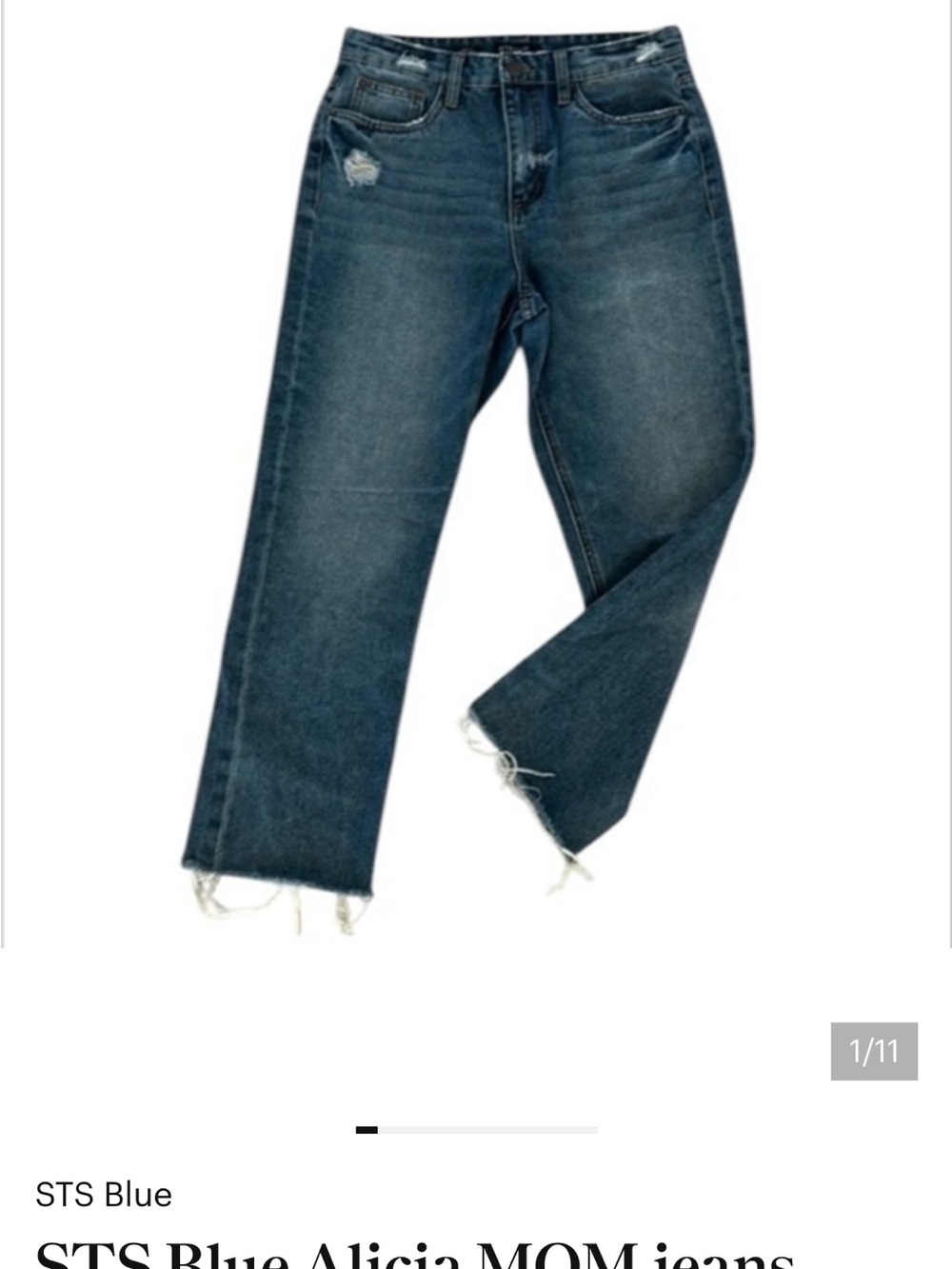 STS Blue Alicia MOM jeans size 28